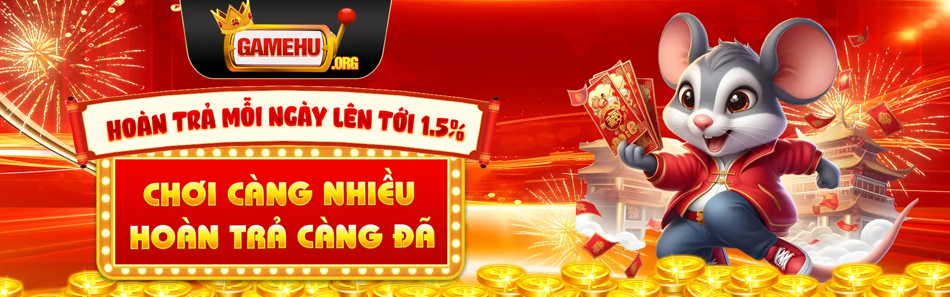 banner chơi càng nhiều, hoàn càng đã