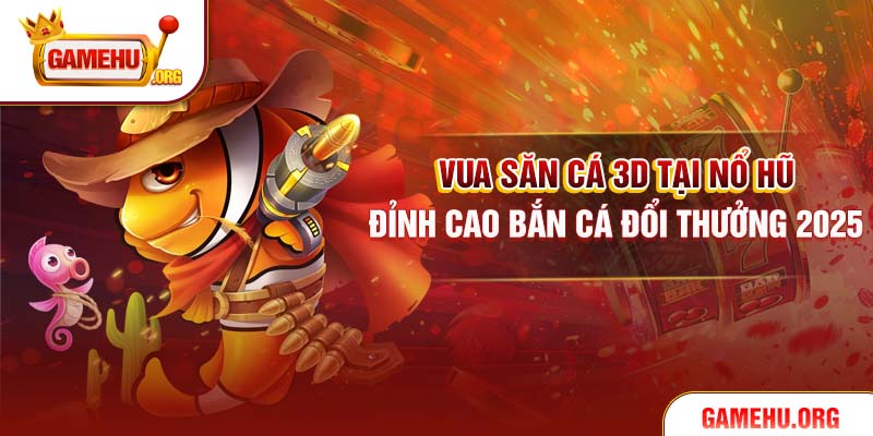 Vua Săn Cá 3D Tại Nổ Hũ – Đỉnh Cao Bắn Cá Đổi Thưởng 2025